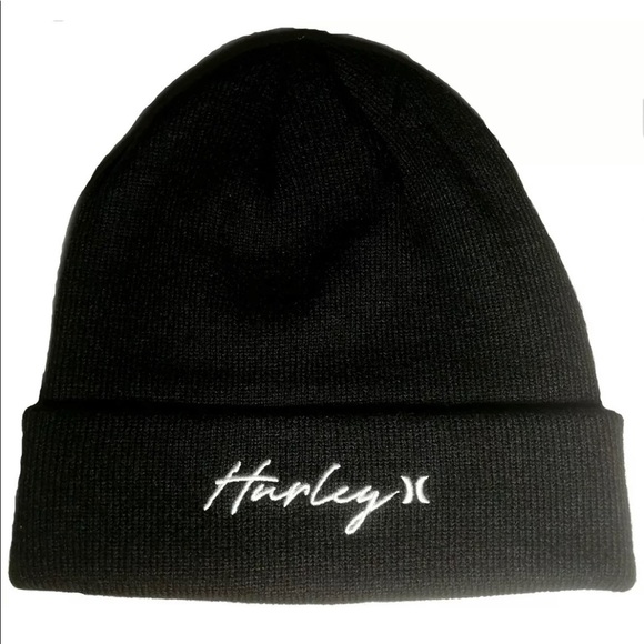 Hurley Script Cuff Beanie - Picture 1 of 8